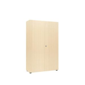 Garderobenschrank, 2-türig, B 100 cm, 5OH, ahorn Garderobenschrank, 2-türig, B 100 cm, 5OH, ahorn