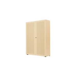 Garderobenschrank, 2-türig, B 100 cm, 6 OH, Ahorn-Dekor Garderobenschrank, 2-türig, B 100 cm, 6 OH, Ahorn-Dekor