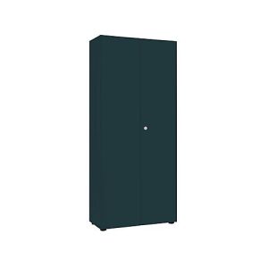 Garderobenschrank, 2-türig, B 80 cm, 6OH, graphit Garderobenschrank, 2-türig, B 80 cm, 6OH, graphit
