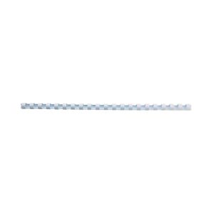 GBC® Binderücken, Plastik, Ø 12 mm, 100 Stück, weiß GBC® Binderücken, Plastik, Ø 12 mm, 100 Stück, weiß