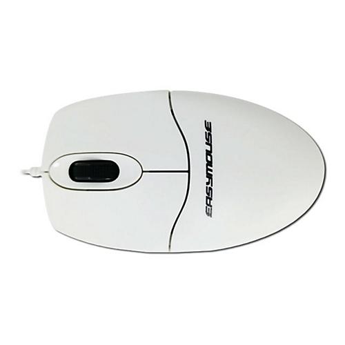 GCQ EasyMouse - Maus - ergonomisch - rechts- und linkshändig - optisch - 2 Tasten
