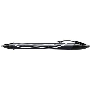 Gelschreiber BIC Gel-ocity Quick Dry, Druckmechanik, gummierter Schaft, Strichstärke 0,3 mm, 12 Stck., Schreibfarbe schwarz Gelschreiber BIC Gel-ocity Quick Dry, Druckmechanik, gummierter Schaft, Strichstärke 0,3 mm, 12 Stck., Schreibfarbe schwarz