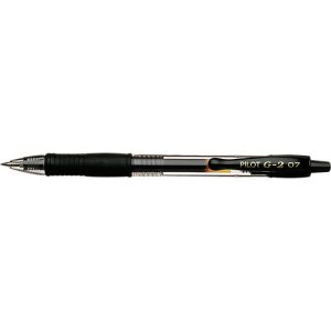 Gelschreiber PILOT G2-7 0.7, nachfüllbar, 0,32 mm, schwarz, 12 Stück Gelschreiber PILOT G2-7 0.7, nachfüllbar, 0,32 mm, schwarz, 12 Stück
