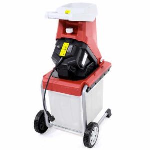 GeoTech ESB 2500 BLADES – Elektro Häcksler – mit umkehrbaren Messern und Auffangwanne GeoTech ESB 2500 BLADES – Elektro Häcksler – mit umkehrbaren Messern und Auffangwanne