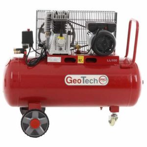 GeoTech-Pro BACP100-10-3 – Elektrischer Kompressor mit Riemenantrieb – Motor 3 PS – 100 l – Leistung 10 bar GeoTech-Pro BACP100-10-3 – Elektrischer Kompressor mit Riemenantrieb – Motor 3 PS – 100 l – Leistung 10 bar