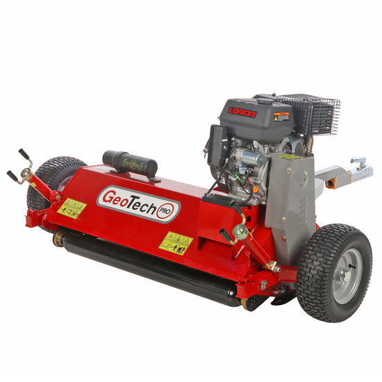 GeoTech Pro GTFM 120 LE - Mulcher mit Benzinmotor für Quad - Loncin G420FD
