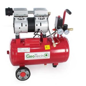 GeoTech S-AC 24.8.10 – Leiser elektrischer Kompressor 24 Lt – Motor 1 PS
