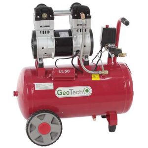 GeoTech S-AC 50-10-15C – elektrischer Kompressor – Leise 50 Lt oilless Motor 1.5 PS GeoTech S-AC 50-10-15C – elektrischer Kompressor – Leise 50 Lt oilless Motor 1.5 PS