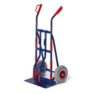 Gerätekarre mit Tragholmen, Luftreifen, Tragkraft 250 kg Gerätekarre mit Tragholmen, Luftreifen, Tragkraft 250 kg