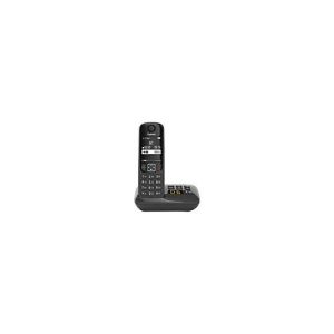 Gigaset A690A Duo – Schnurlostelefon – Anrufbeantworter mit Rufnummernanzeige – ECO DECTGAP – Schwarz + zusätzliches Handset Gigaset A690A Duo – Schnurlostelefon – Anrufbeantworter mit Rufnummernanzeige – ECO DECTGAP – Schwarz + zusätzliches Handset