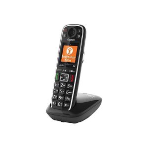 Gigaset E720 – Schnurlostelefon mit Rufnummernanzeige – ECO DECTGAP – Schwarz Gigaset E720 – Schnurlostelefon mit Rufnummernanzeige – ECO DECTGAP – Schwarz