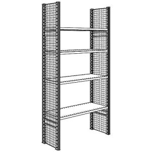 Gitter-Seitenwand, H 2278 x T 300 mm Gitter-Seitenwand, H 2278 x T 300 mm