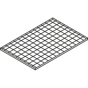 Gitterrost-Ebene, 1200 x 800 mm Gitterrost-Ebene, 1200 x 800 mm