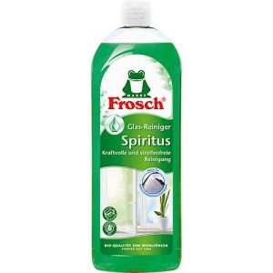 Glasreiniger Frosch Spiritus, grün, Flasche mit 750 ml Glasreiniger Frosch Spiritus, grün, Flasche mit 750 ml