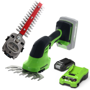 GREENWORKS G24SHT – Akku-Grasschere – Heckenschere – 24V/2.0 Ah GREENWORKS G24SHT – Akku-Grasschere – Heckenschere – 24V/2.0 Ah