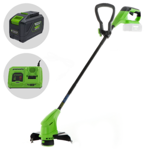 Greenworks G24ST25 – Akku-Rasentrimmer – 24V – 10 Ah Greenworks G24ST25 – Akku-Rasentrimmer – 24V – 10 Ah