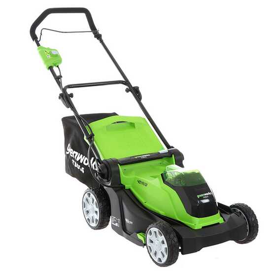 Greenworks G40LM41 - Akku-Rasenmäher - 40V/4Ah - Schnittbreite 41 cm
