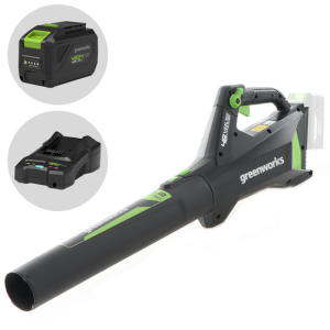 Greenworks G48AB Axial-Akku-Laubbläser 48 V 4 Ah Greenworks G48AB Axial-Akku-Laubbläser 48 V 4 Ah