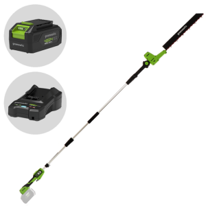 Greenworks G48PHTII – Akku Heckenschere auf Schaft – 48V 2Ah Greenworks G48PHTII – Akku Heckenschere auf Schaft – 48V 2Ah