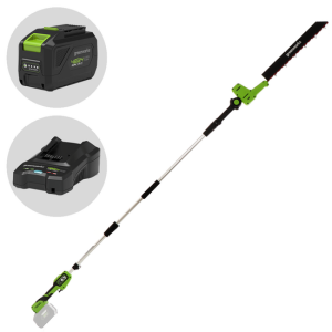 Greenworks G48PHTII – Akku Heckenschere auf Schaft – 48V 4Ah Greenworks G48PHTII – Akku Heckenschere auf Schaft – 48V 4Ah