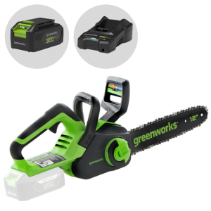 Greenworks GD24CS30 – Akku-Kettensäge 24V 4Ah – Schwert 30 cm