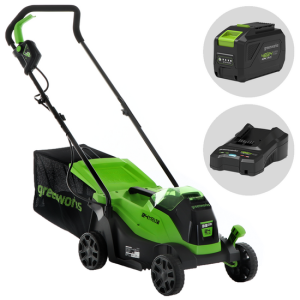 Greenworks GD24LM33 – Akku- Rasenmäher – 24V/8Ah – Schnittbreite 33 cm Greenworks GD24LM33 – Akku- Rasenmäher – 24V/8Ah – Schnittbreite 33 cm