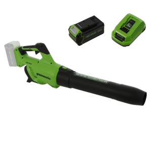 Greenworks GD40AB – Axialer Akku-Laubbläser – 4 Ah 40V Greenworks GD40AB – Axialer Akku-Laubbläser – 4 Ah 40V