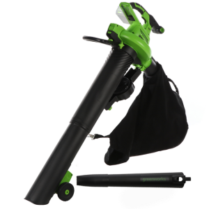 Greenworks GD40BVII – Akku-Laubbläser/Laubsauger – SOLO – OHNE AKKU UND LADEGERÄT Greenworks GD40BVII – Akku-Laubbläser/Laubsauger – SOLO – OHNE AKKU UND LADEGERÄT