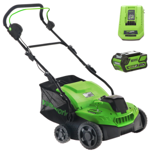 Greenworks GD40SC38II – Akku Vertikutierer – 40V – 4Ah
