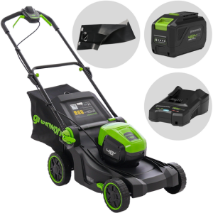 Greenworks GD48LM41II – Rasenmäher – 48V/4Ah – Schnittbreite 41 cm Greenworks GD48LM41II – Rasenmäher – 48V/4Ah – Schnittbreite 41 cm