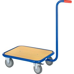 Griffroller mit Buchenholz-Ladefläche Griffroller mit Buchenholz-Ladefläche