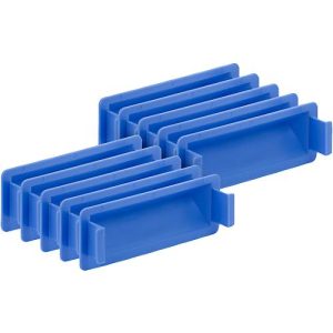 Griffverschluss für Kasten im EURO-Maß, blau, 10 Stück Griffverschluss für Kasten im EURO-Maß, blau, 10 Stück