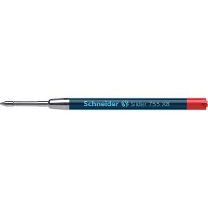 Großraummine XB SCHNEIDER Slider 755, Strichstärke XB, rot, 10 Stück Großraummine XB SCHNEIDER Slider 755, Strichstärke XB, rot, 10 Stück