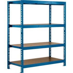 Grundfeld, Weitspann-Steckregal, 4 Böden, H 2000 x B 1600 x T 800 mm Grundfeld, Weitspann-Steckregal, 4 Böden, H 2000 x B 1600 x T 800 mm
