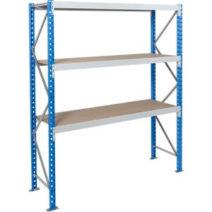 Grundfeld, Weitspannregal Epsivol, 3 Ebenen, B 1800 x T 600 x H 2000 mm Grundfeld, Weitspannregal Epsivol, 3 Ebenen, B 1800 x T 600 x H 2000 mm