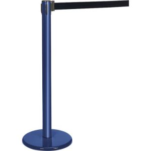 Gurtpfosten blau, Gurt schwarz Gurtpfosten blau, Gurt schwarz