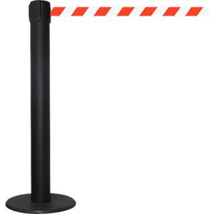 Gurtpfosten GLA 85, Gurt rot/weiß Gurtpfosten GLA 85, Gurt rot/weiß