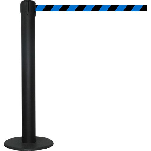 Gurtpfosten GLA 85, Gurt schwarz/blau