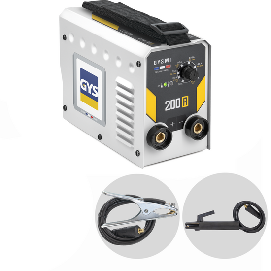 Gys Gysmi 200A – Inverter-Schweißgerät (MMA) – Gleichstrom (DC)