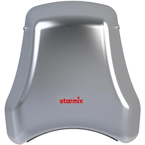 Händetrockner Starmix T-C1 M, Netzbetrieb, Infrarotschalter, 1550 W, 38 l/s, 345 km/h, Edelstahl, grau