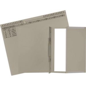 Hängehefter Exacompta, für Links- & Rechtsheftung, gefalzt, Dehnfalte, Organisationsdruck, Blauer Engel, Recycling-Karton, grau, 25 Stück Hängehefter Exacompta, für Links- & Rechtsheftung, gefalzt, Dehnfalte, Organisationsdruck, Blauer Engel, Recycling-Karton, grau, 25 Stück