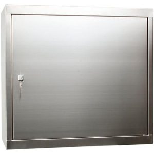 Hängeschrank, Edelstahl, 600 x 650 x 320 mm