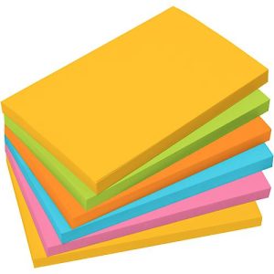 Haftnotizen Sigel Business BA127, B 75 x H 125 mm, FSC®-Papier, farbsortiert, 6 Blöcke á 100 Blatt Haftnotizen Sigel Business BA127, B 75 x H 125 mm, FSC®-Papier, farbsortiert, 6 Blöcke á 100 Blatt