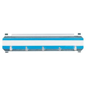 Hakenleiste, für 5 Schlüssel, blau Hakenleiste, für 5 Schlüssel, blau