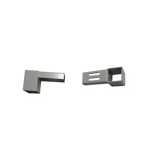 Halter-Set für Treston Lochplatten RL120, RL150 und RL180, Stahl lichtgrau, 4 Stück Halter-Set für Treston Lochplatten RL120, RL150 und RL180, Stahl lichtgrau, 4 Stück