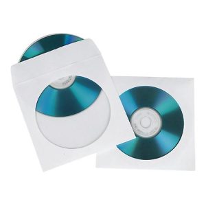 Hama CD-ROM Paper Sleeves – CD-Hülle – weiß (Packung mit 100) Hama CD-ROM Paper Sleeves – CD-Hülle – weiß (Packung mit 100)