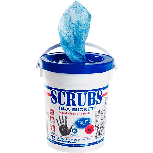 Handreinigungstücher SCRUBS® IN-A-BUCKET®, 72 Stück