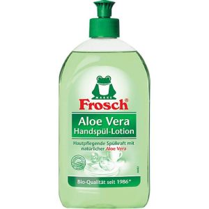 Handspülmittel Frosch Aloe Vera Lotion, feuchtigkeitsspendend, grün, Flasche mit 500 ml Handspülmittel Frosch Aloe Vera Lotion, feuchtigkeitsspendend, grün, Flasche mit 500 ml