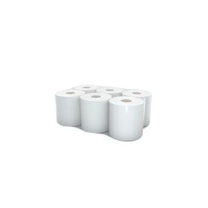 Handtuchpapier-Rolle, 2-lagig, 130 m, ZS, 200 mm breit, 6 Rollen Handtuchpapier-Rolle, 2-lagig, 130 m, ZS, 200 mm breit, 6 Rollen