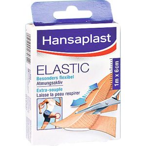 Hansaplast Elastic-Pflaster, 1 m x 6 cm Hansaplast Elastic-Pflaster, 1 m x 6 cm